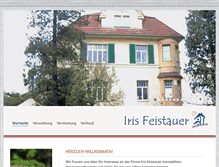 Tablet Screenshot of feistauer-immobilien.de
